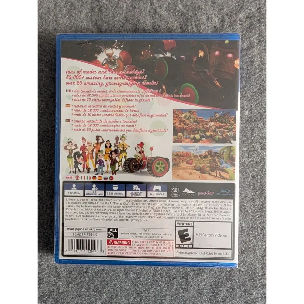 All-Star Fruit Racing PlayStation 4 (PS4) - Brand New & Sealed